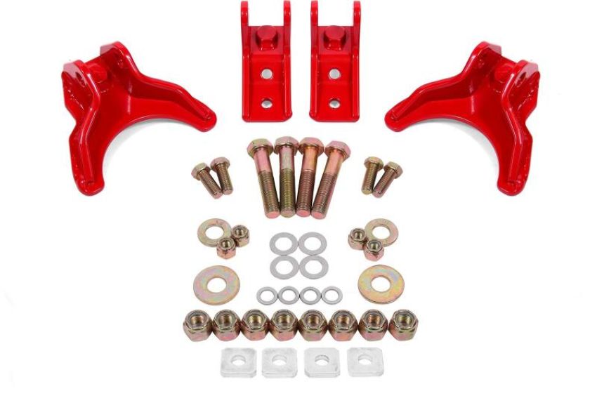 BMR Suspension CCK341R BMR 82-02 3rd Gen F-Body Coilover Conversion Kit Rear Non-Adj Shock Mount w/o CAB - Red