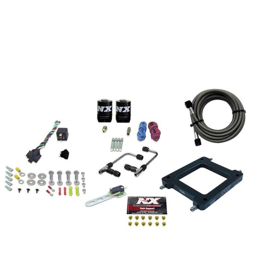 Nitrous Express 60575-00 Dominator Gemini PRO-POWER ALCOHOL (100-200-300-400-500HP) LESS BOTTLE