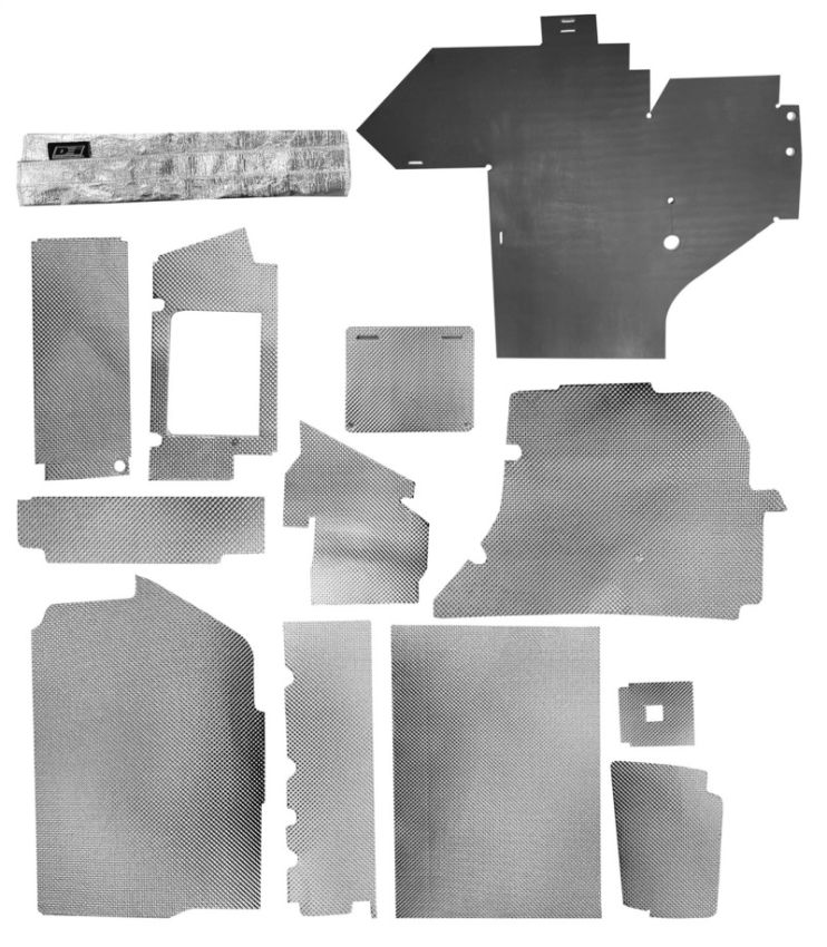 Design Engineering 901057 Heat Shield Kit, Kawasai Teryx S, 2014-2025