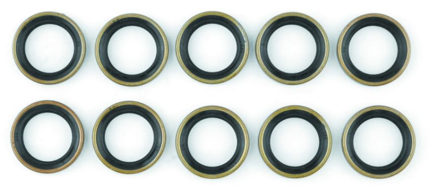 TwinPower 043287 Twin Power 07-15 Big Twin 06 Dyna Transmission Mainshaft Seal Replaces H-D 12077 10 Pk