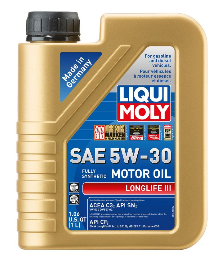 LIQUI MOLY 20220 Longlife III SAE 5W-30