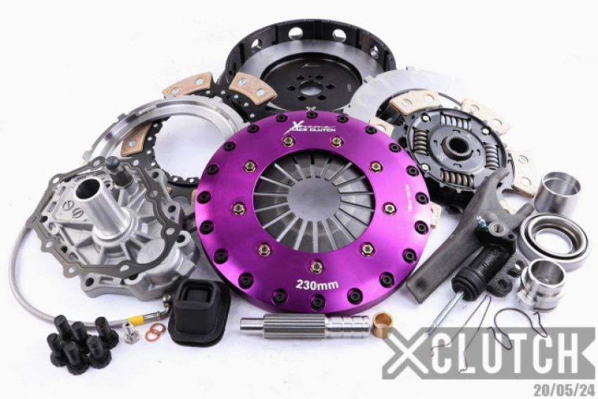 XCLUTCH XKNI23582-2B 01-02 Nissan Pathfinder SE 3.5L 9in Twin Sprung Ceramic Clutch Kit
