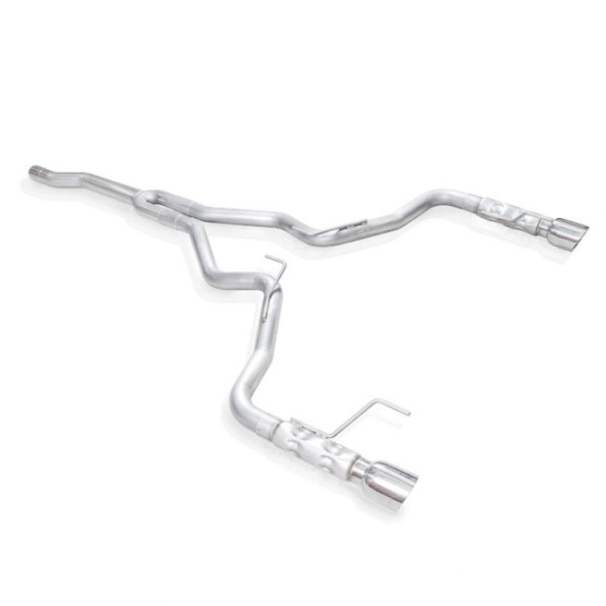 Stainless Works M15ECBSW 2015-16 Mustang 2-1/2in Catback Retro Chambered Mufflers