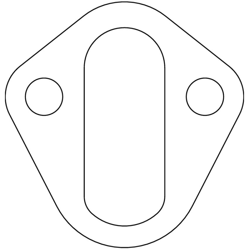 Cometic Gasket C15119 Cometic Ford Flathead V8 8BA/8CM .031in Fiber Fuel Pump Mount Gasket - 1948-1953
