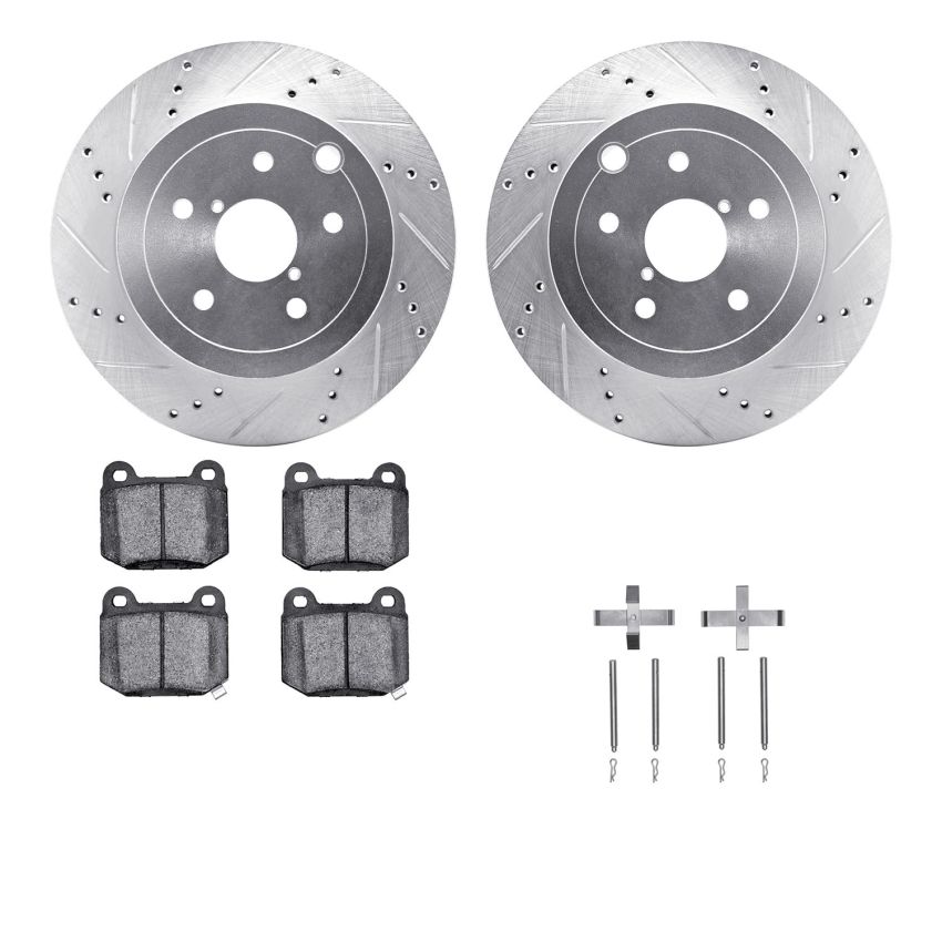 Dynamic Friction 7512-13027 Rotor Kit
