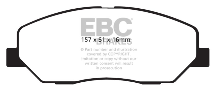 EBC Brakes DP31821C Redstuff Ceramic Low Dust Brake Pads