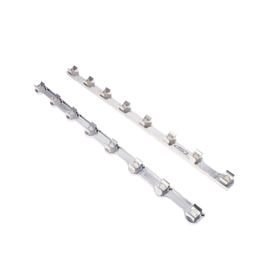 Top Street Performance 60805 TSP Pro Series Aluminum Roller Rocker Arms, GM LS3, Pair, Natural Finish