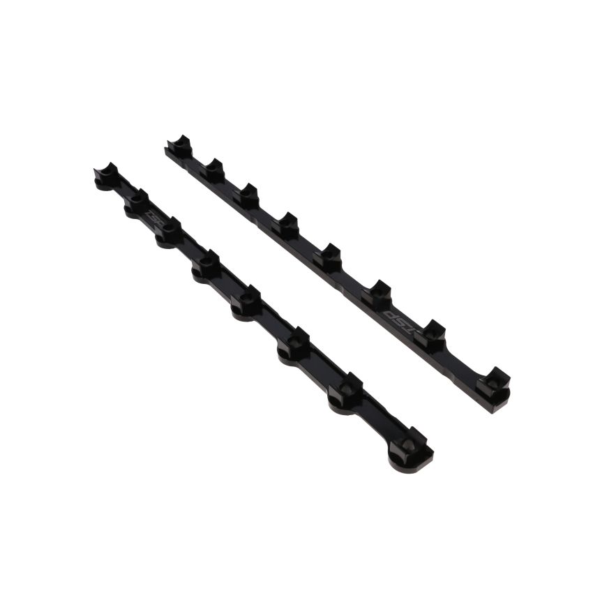 Top Street Performance 60805BK TSP Pro Series Aluminum Roller Rocker Arms, GM LS3, Pair, Black Finish