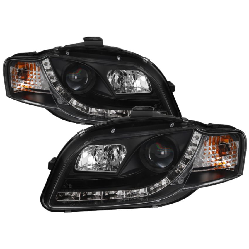 SPYDER 5008572 Projector Headlights - DRL - Black