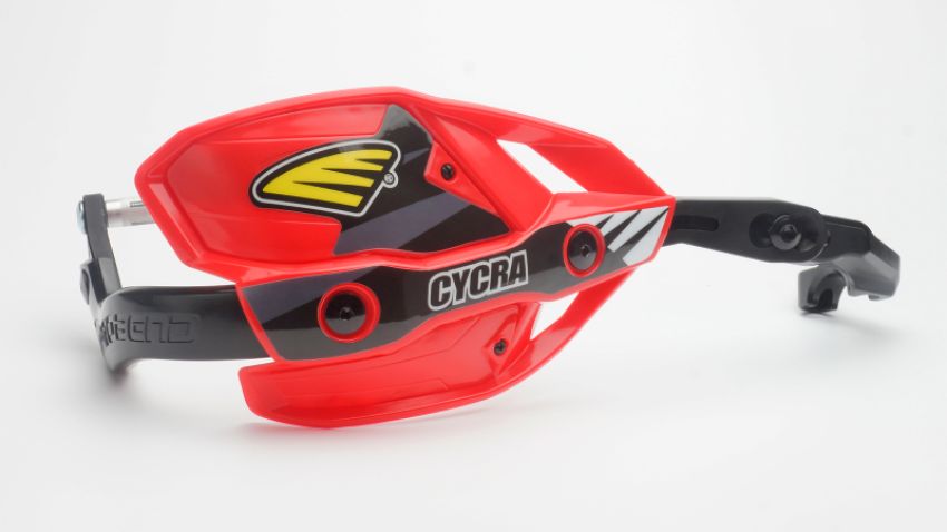 Cycra Probend Ultra w/HCM Clamp 1-1/8 in. Red