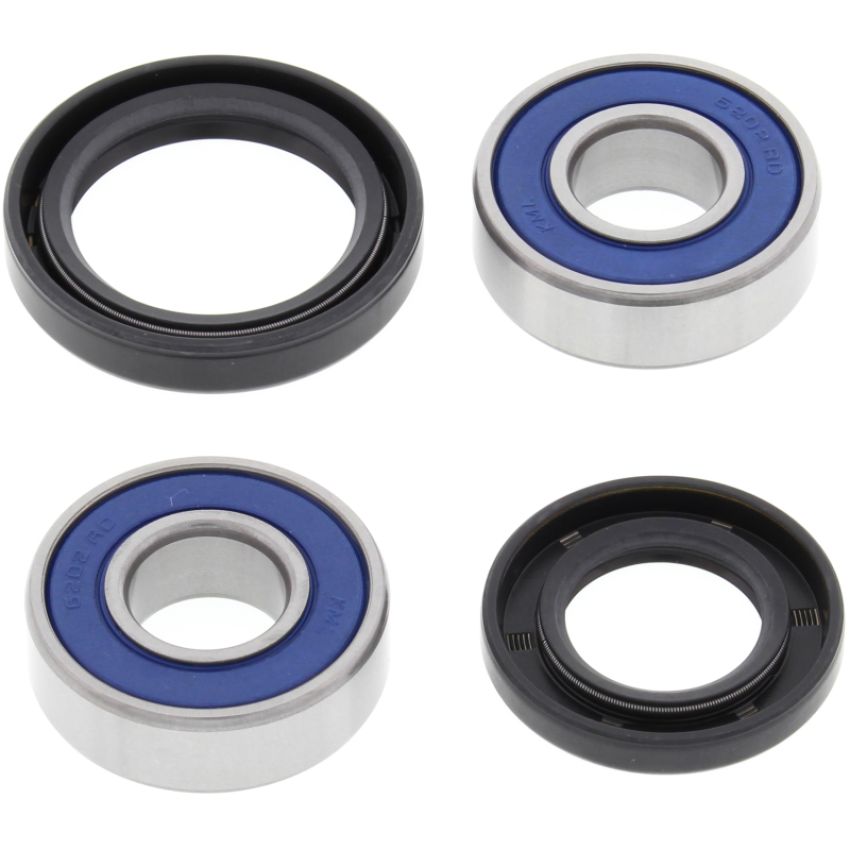 All Balls Racing 25-1385 94-09 Kawasaki EX500 Ninja Wheel Bearing Kit Front