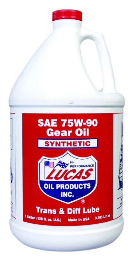 LUCAS OIL LUC10048 75w90 Synthetic Gear Oil 1 Gal