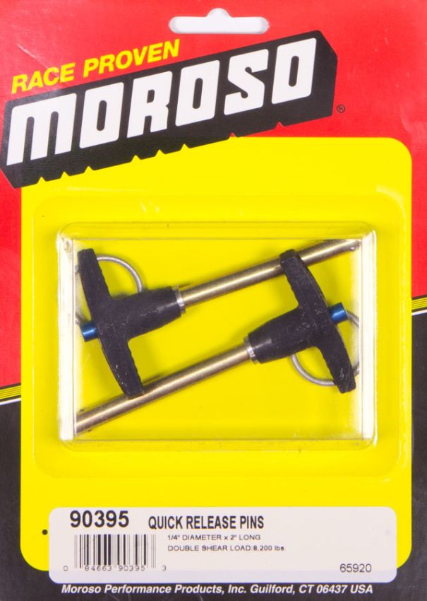 MOROSO MOR90395 Quick Release Pins (2) 1/4 x 2in