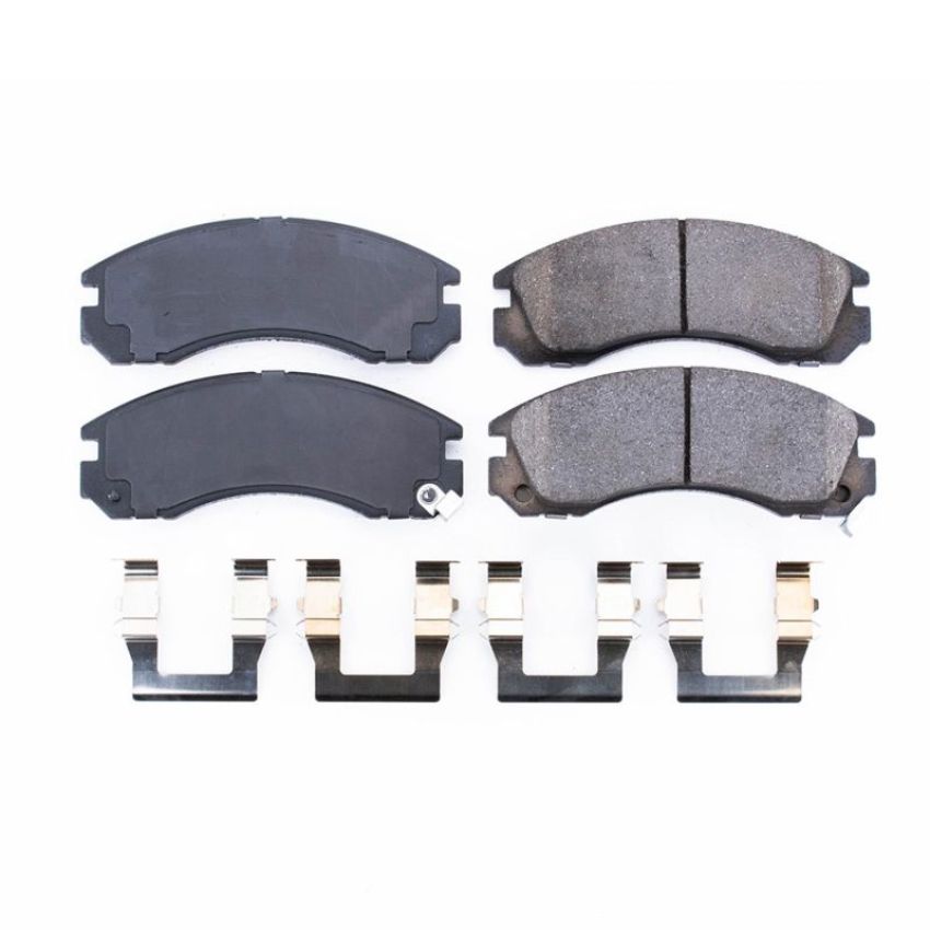 PowerStop 17-530 PowerStop - Z17 Low-Dust Ceramic Brake Pads with Hardware