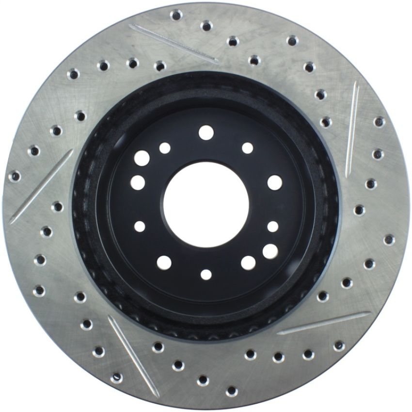 Stoptech 127.62007R Slotted & Drilled Sport Brake Rotor