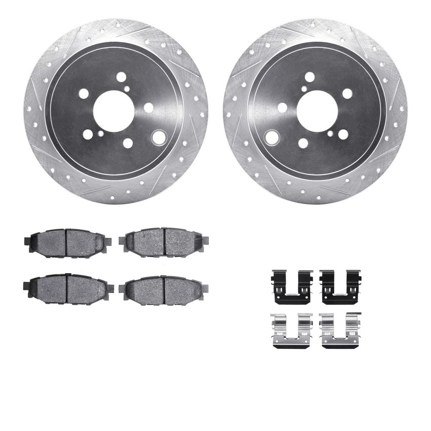 Dynamic Friction 7512-13041 Rotor Kit