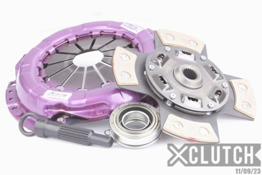 XCLUTCH XKMI22002-1B 93-95 Hyundai Scoupe Turbo 1.5L Stage 2 Sprung Ceramic Clutch Kit