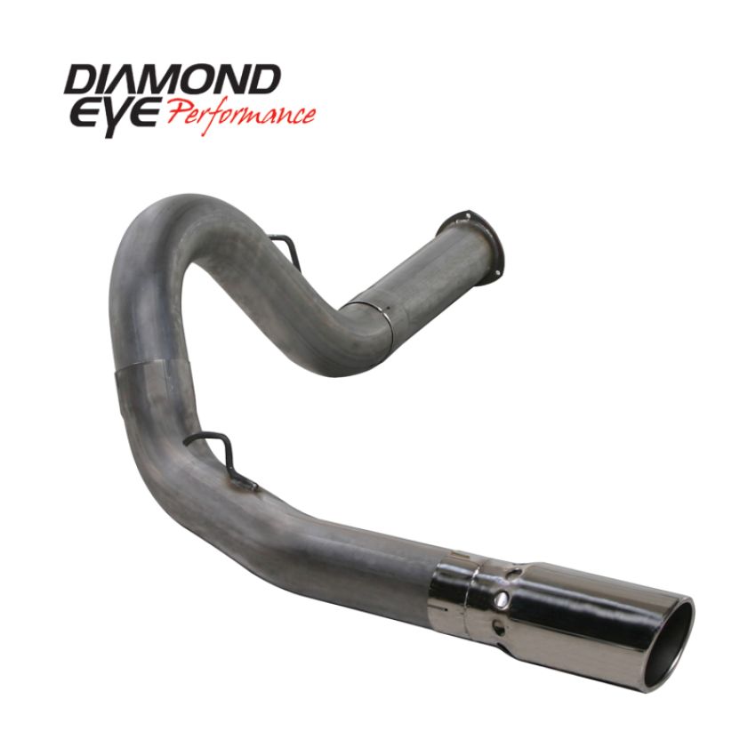 Diamond Eye Performance K5134S Diamond Eye KIT 5in DPF-BACK SGL SS 07.5-08 CHEVY 6 6L 2500/3500 PCKGD BX46X14X14OD EL-PL