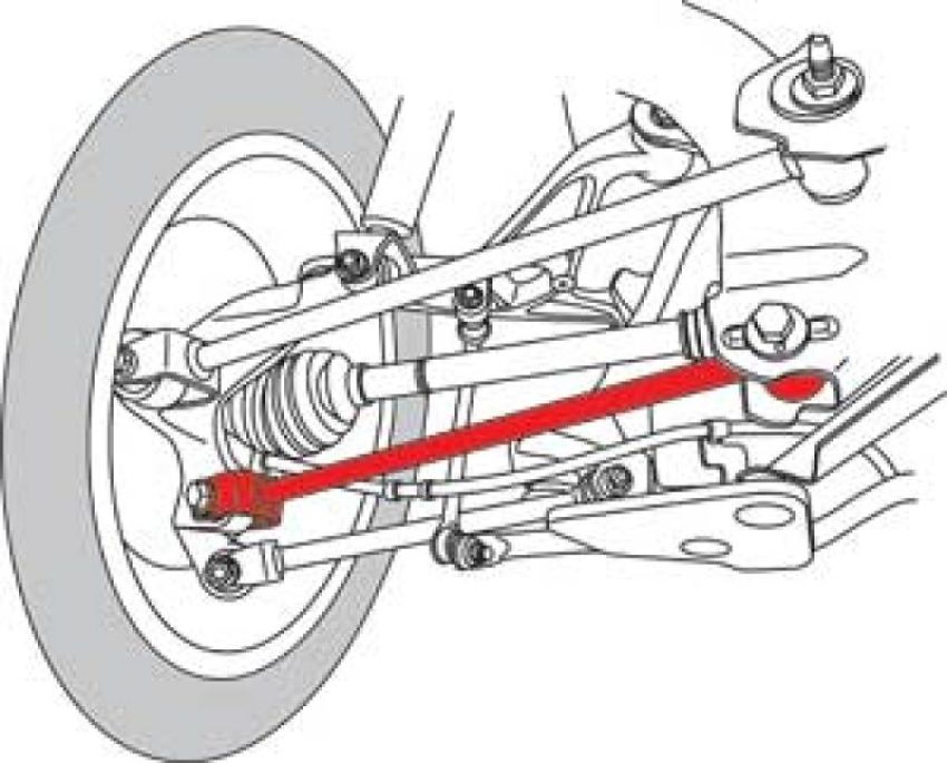 SPECIALTY PRODUCTS COMPANY 12020 REAR LOWER CONTROL ARM