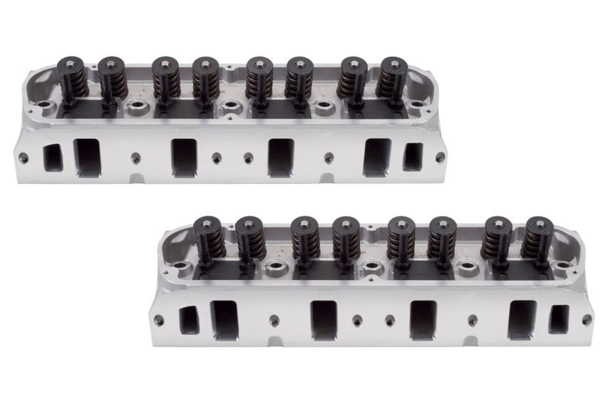 Edelbrock 5025 Cylinder Head E-Street SB Ford 2 02 Intake (Complete Pair)