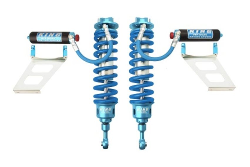 King Shocks 2007+ Toyota Tundra Front Stage 3 Race Kit 3.0 Dia Remote Res Coilover w/Adjuster (Pair)