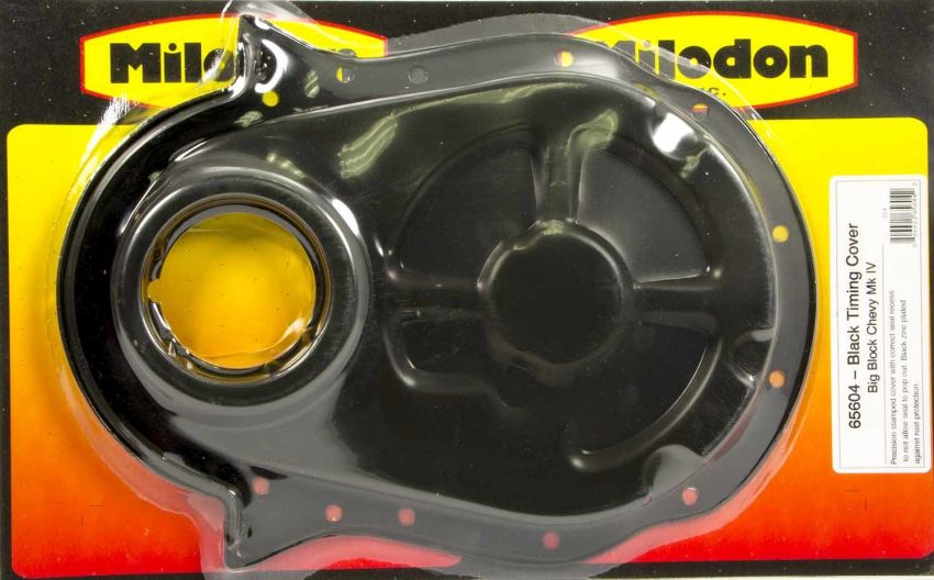 MILODON MIL65604 BBC Timing Cover - Black
