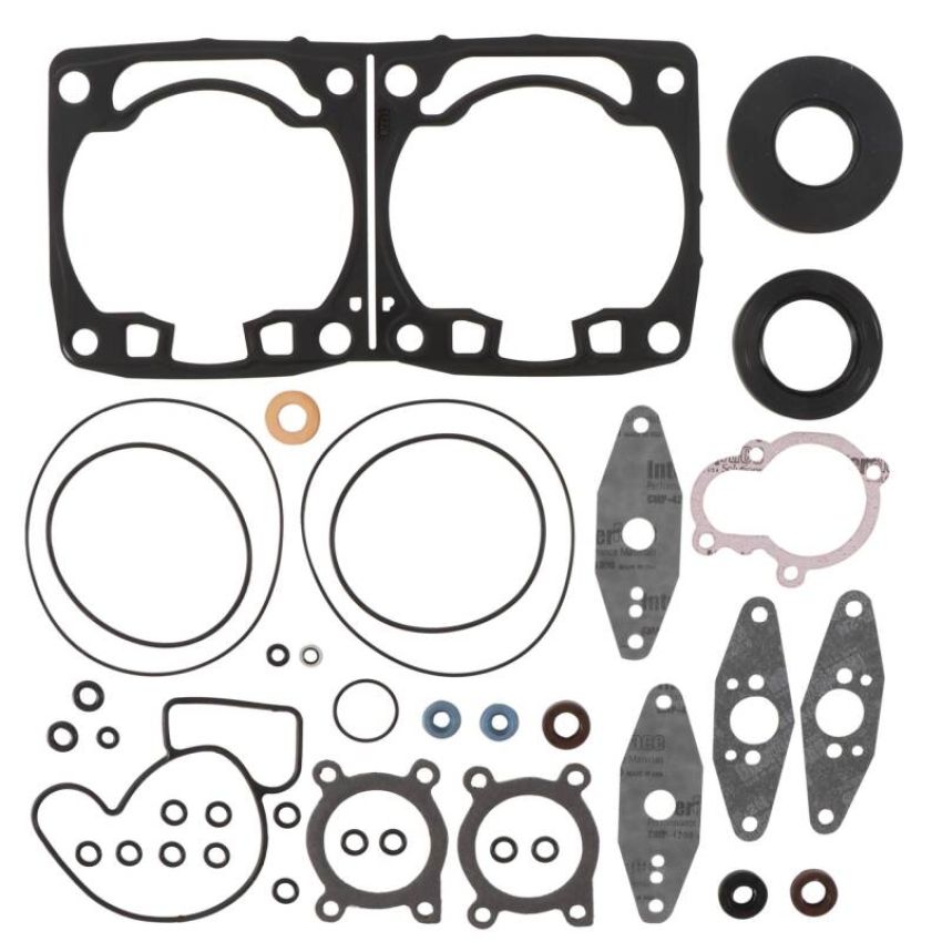 Vertex Pistons 711320 Vertex Gaskets 2019 Arctic Cat M 6000 Alpha One ES Complete Gasket Kit w/ Oil Seals