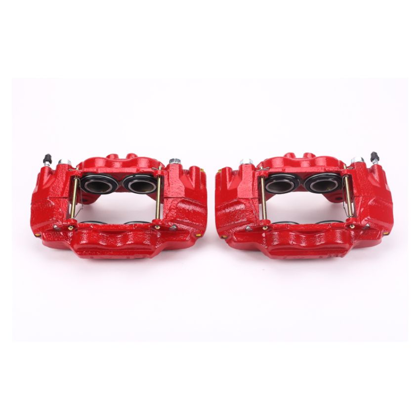 PowerStop S2766 Red Powder Coated Calipers