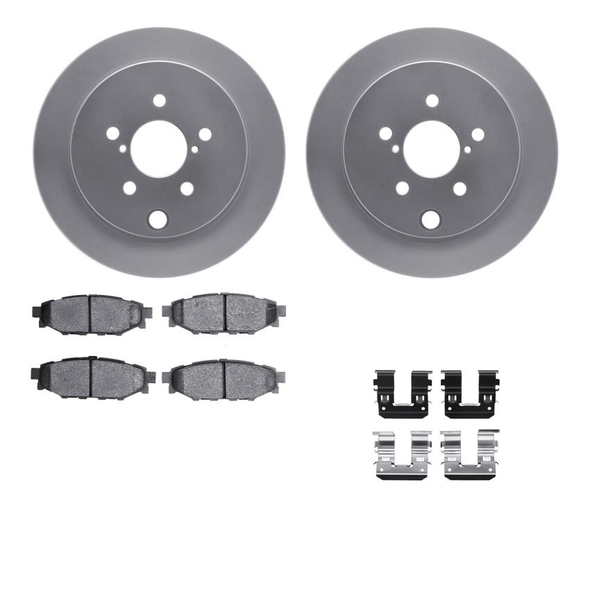 Dynamic Friction 4512-13068 Rotor Kit