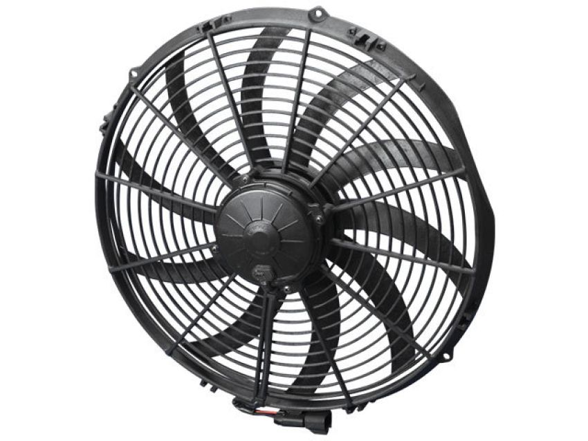SPAL 30102113 2467 CFM 16in High Performance Race Fan - Pull/Curved (VA18-AP70/LL/F-59A)