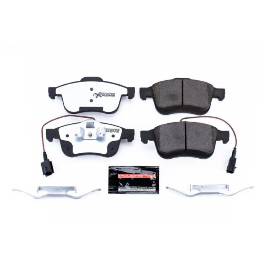 PowerStop Z36-1721A PowerStop - Z36 Truck and SUV Carbon-Fiber Ceramic Brake Pads with Hardware Kit