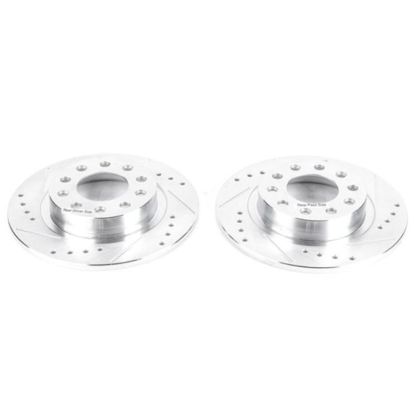 PowerStop AR83084XPR PowerStop Evolution Performance Drilled, Slotted & Plated Brake Rotor Pair