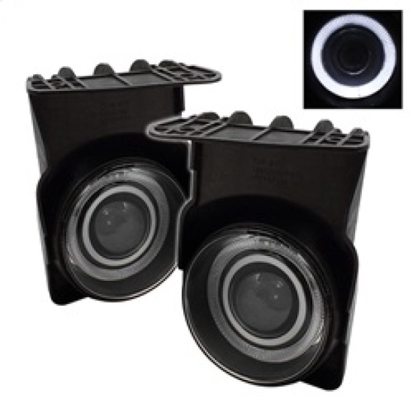 SPYDER 5021441 Halo Projector Fog Lights w/Switch - Smoke