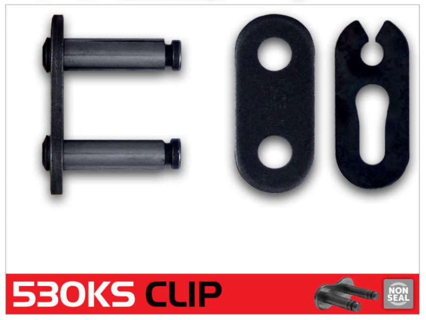 RK Chain 530KS-CL 530KS-CLIP - Natural