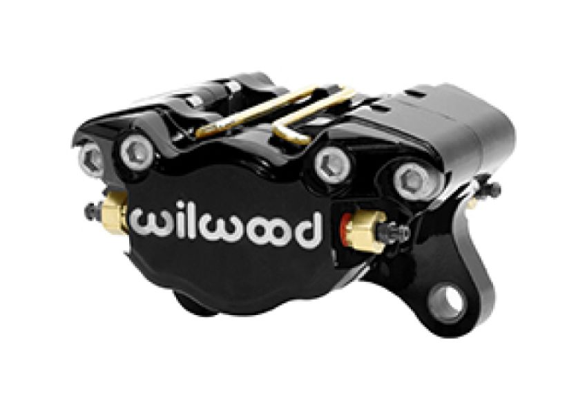Wilwood 120-9690-BK Caliper-Dynapro Single 3.75in Mount 1.38in Pistons .38in Disc - Black