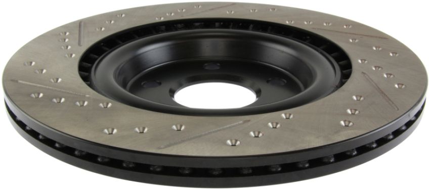 Stoptech 127.33137L Slotted & Drilled Sport Brake Rotor