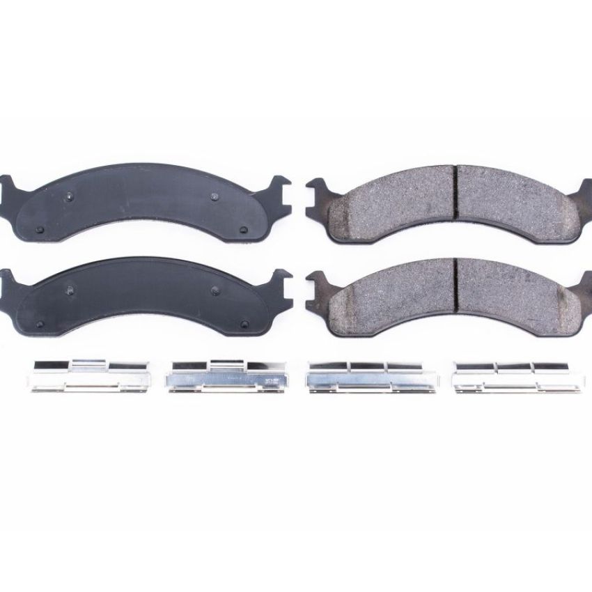 PowerStop 17-821 PowerStop - Z17 Low-Dust Ceramic Brake Pads with Hardware
