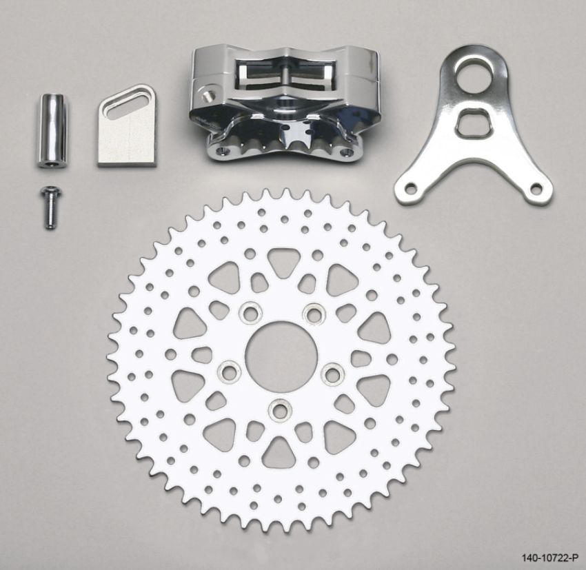 Wilwood 140-10722-P Brake Kit GP310 L/H Sprocket Rear Polish 48 Tooth