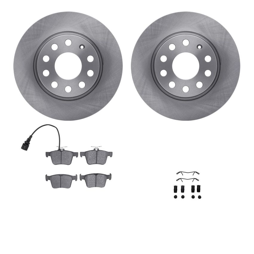 Dynamic Friction 6612-74162 Rotor Kit