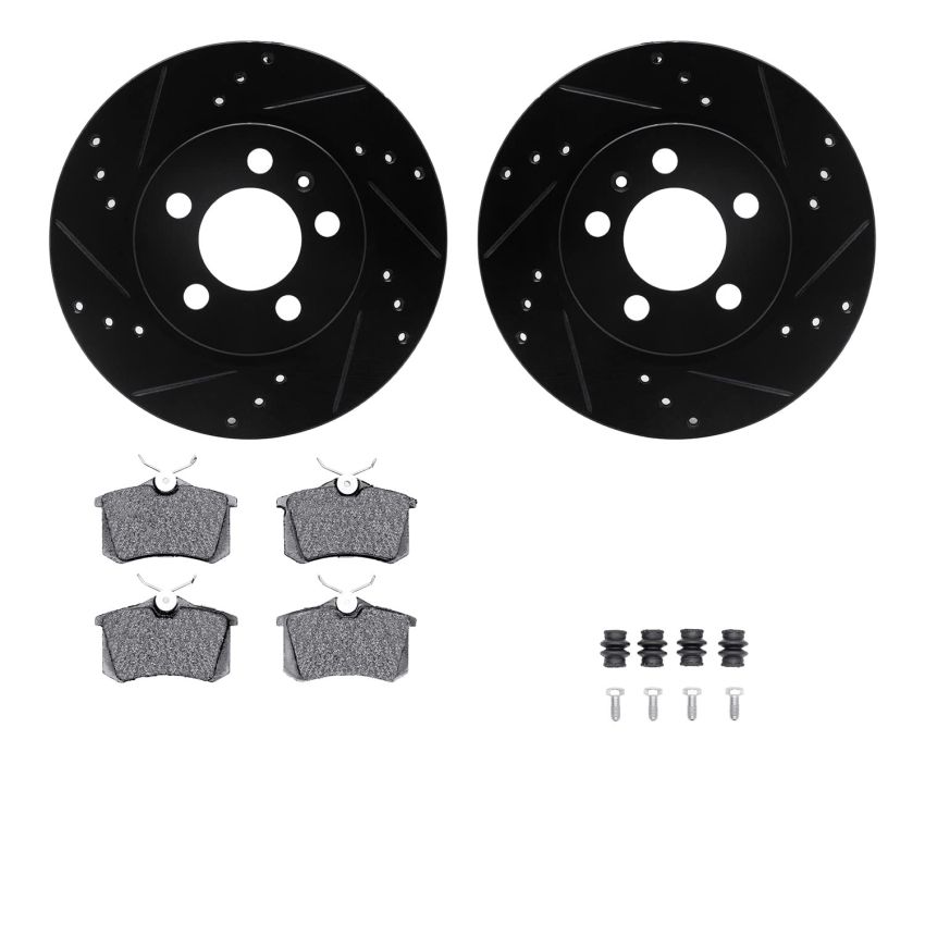 Dynamic Friction 8512-74047 Rotor Kit