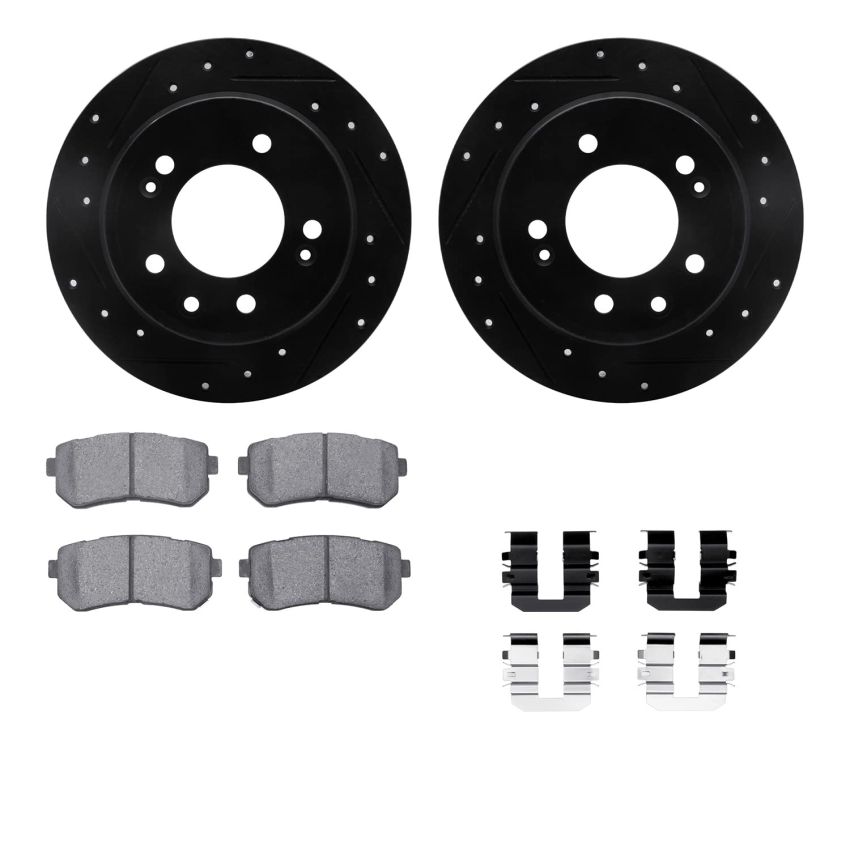 Dynamic Friction 8512-03036 Rotor Kit