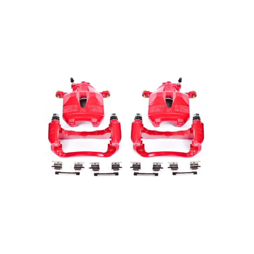 PowerStop S2714 Red Powder Coated Calipers