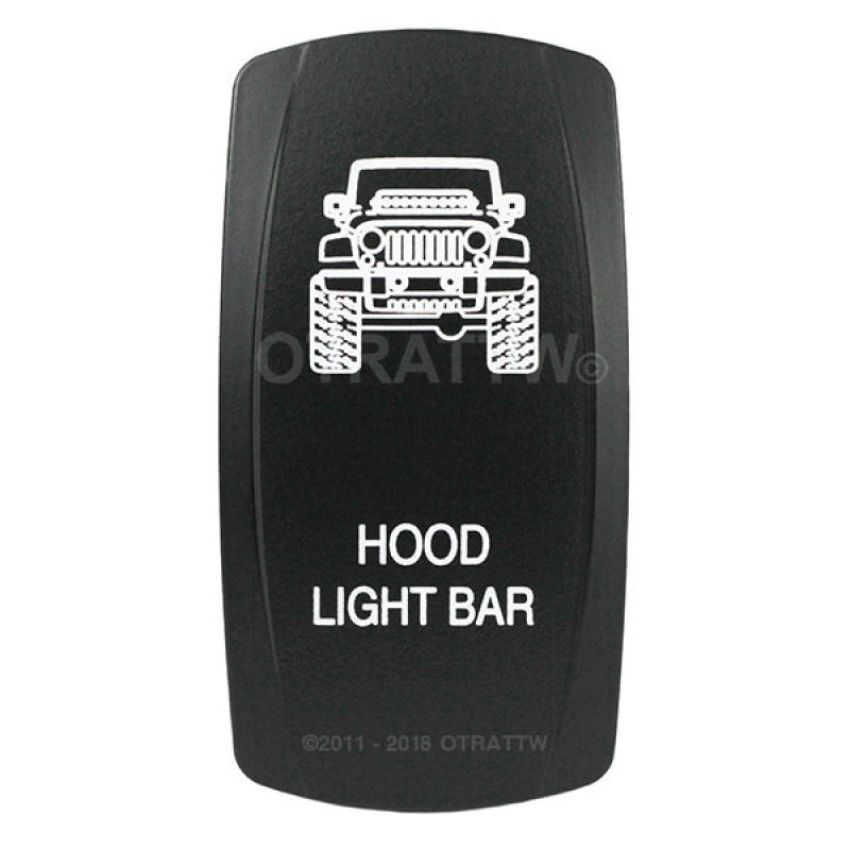 SPOD VVPZCJK-HLB JK Hood Light Bar Rocker Switch