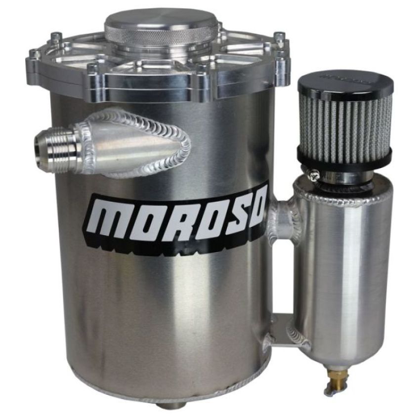 MOROSO MOR22612 Dry Sump Tank - 5qtrs 7in Diameter - 13in Tall