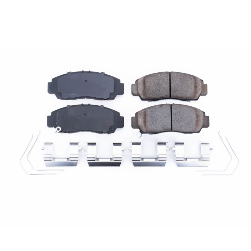 PowerStop 17-1506 PowerStop - Z17 Low-Dust Ceramic Brake Pads with Hardware