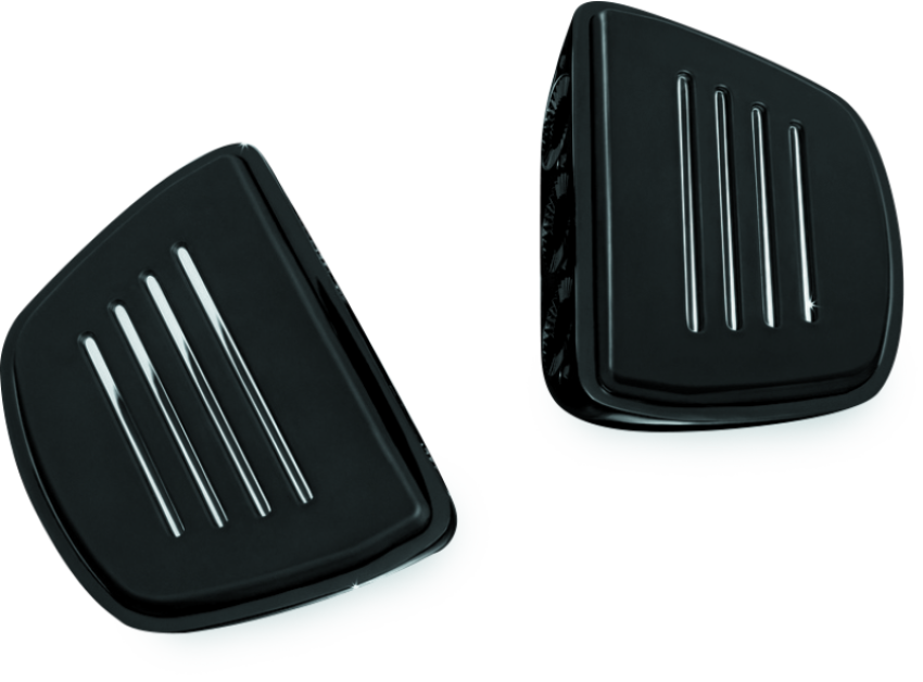 Kuryakyn 7579 Premium Mini Boards Without Adapters Black