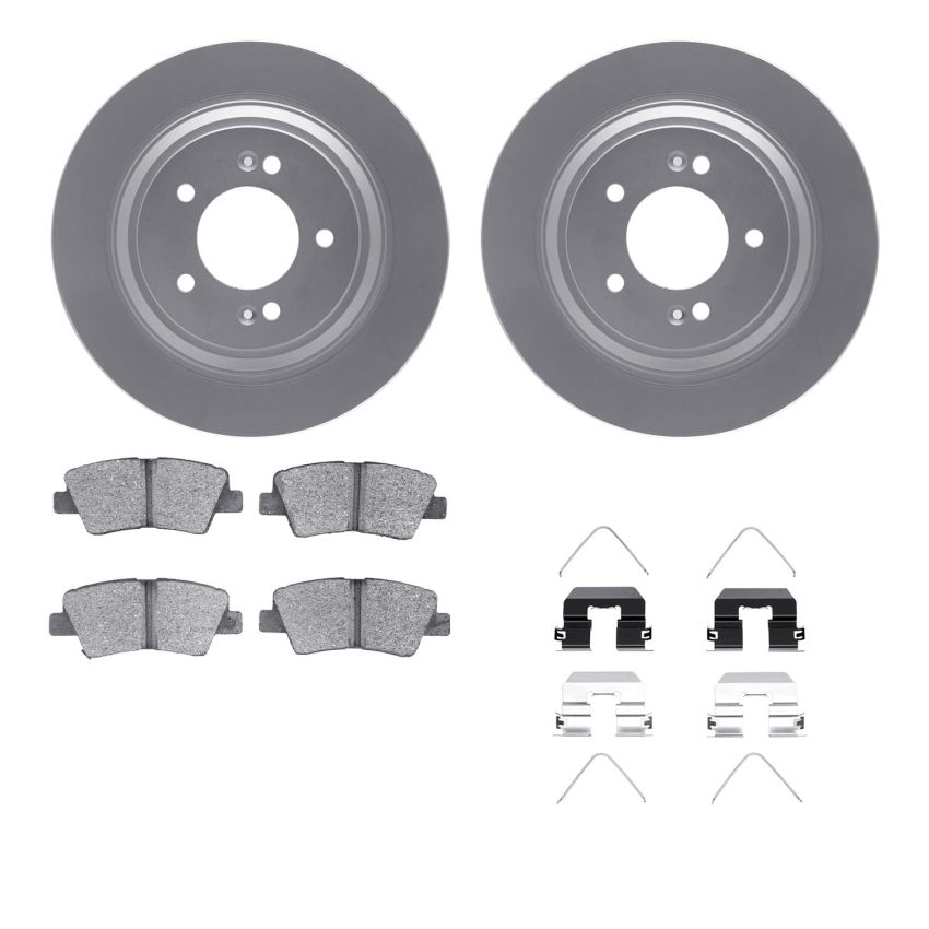 Dynamic Friction 4512-21078 Rotor Kit