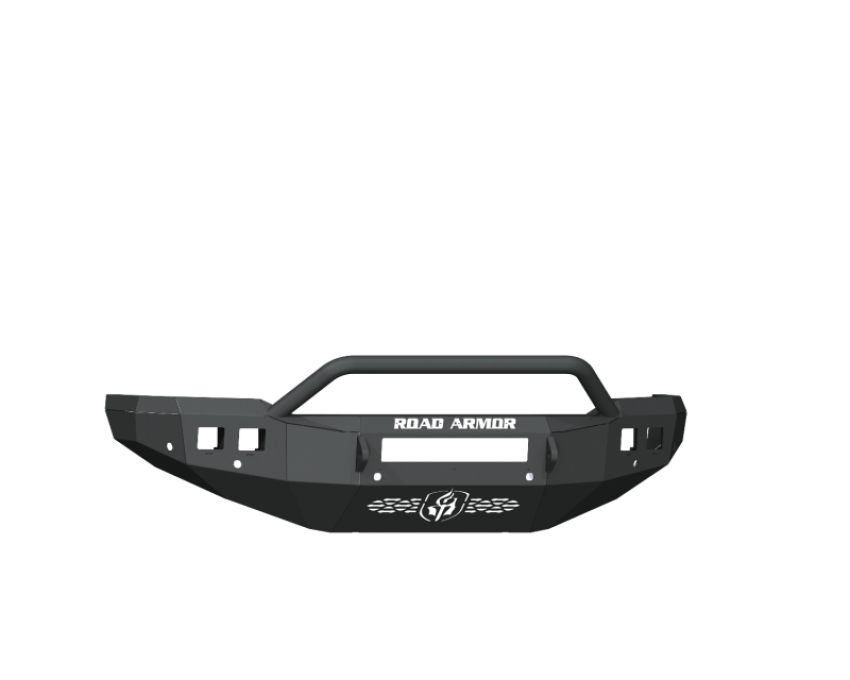 Road Armor 4192F4B-NW 19-20 Ram 2500 Stealth Front Bumper w/Pre-Runner Guard/6 Sensor Holes - Tex Blk