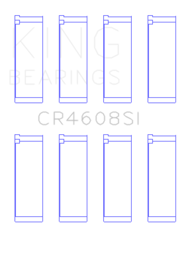 King Toyota 2ZZ-GE (Standard Size) Connecting Rod Bearing Set (Set of 4)