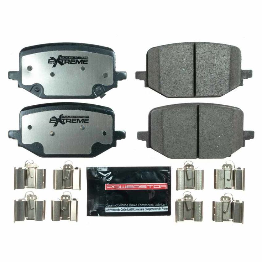 PowerStop Z36-2231 PowerStop - Z36 Truck and SUV Carbon-Fiber Ceramic Brake Pads with Hardware Kit